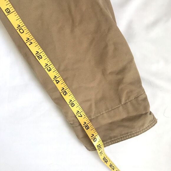 Eddie Bauer Jacket Mens L Chore Barn Field Coat Plaid Lined Corduroy Collar Cuff - Picture 10 of 15